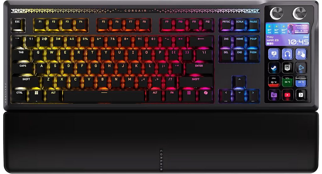 Corsair Galleon 100 Sd Tanıtıldı Stream Deck Entegreli 8000hz Gaming Klavye H5