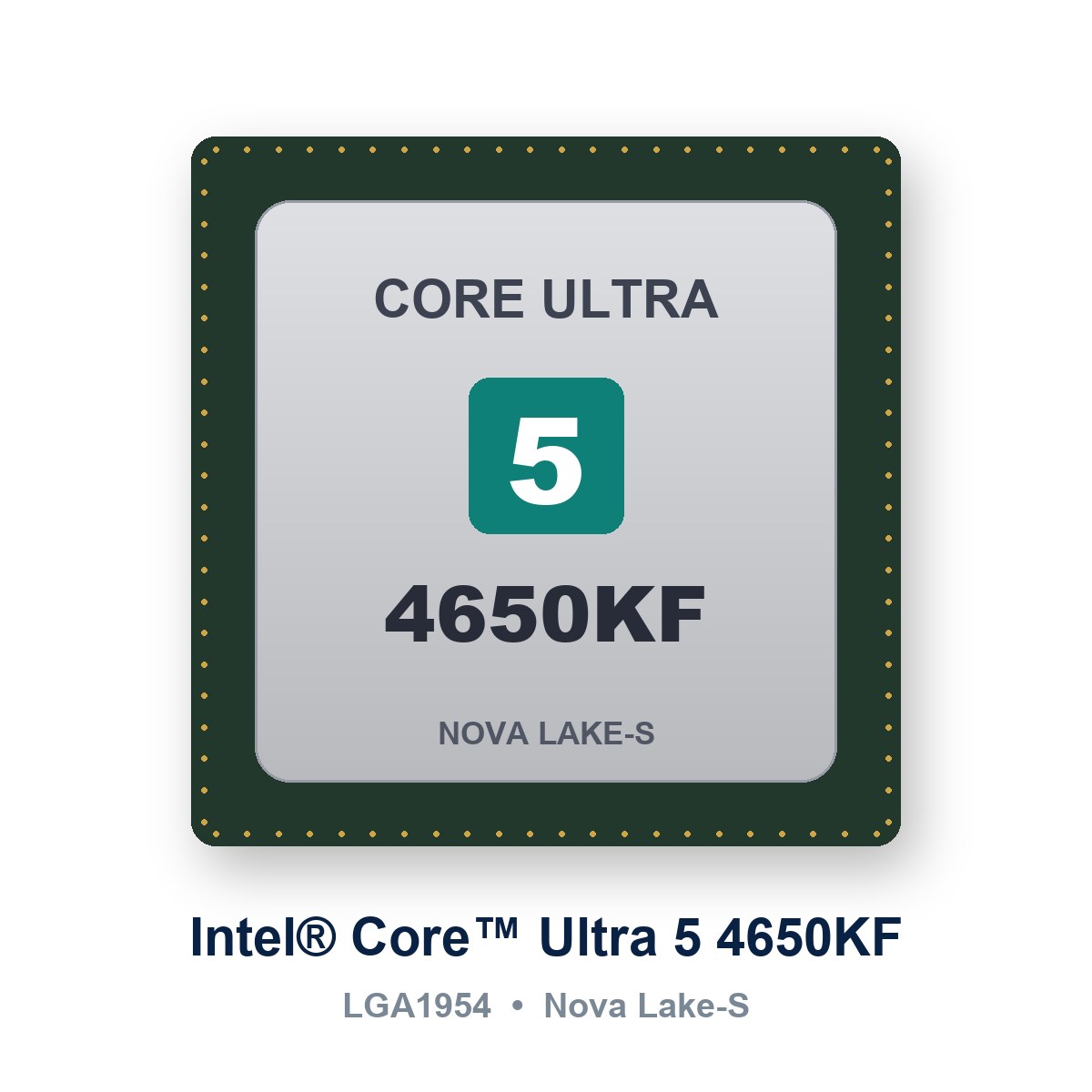 Intel Core Ultra 5 4650KF Nova Lake-S LGA1954 işlemci (temsili görsel)