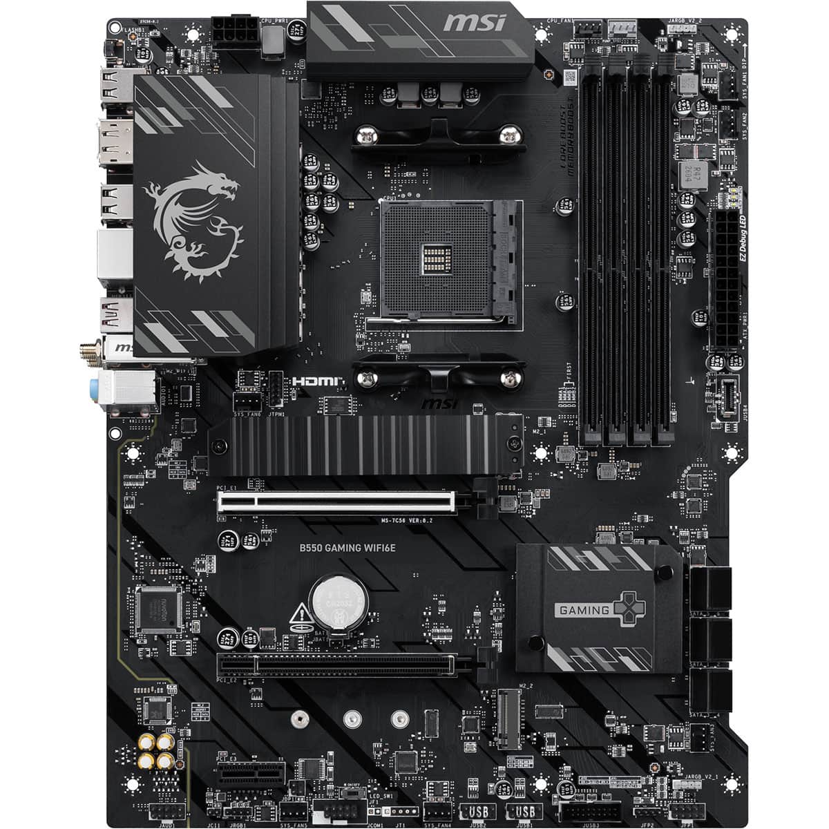 Msi B550 Gaming Wifi6e 4866mhz (oc) Ddr4 Soket Am4 M.2 Hdmi Atx Anakart 2