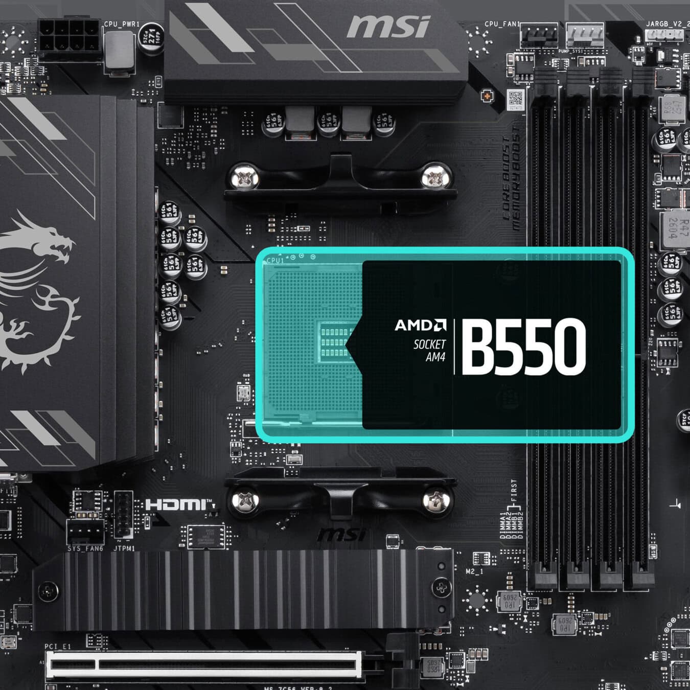 msi-b550-gaming-wifi6e-4866mhz-oc-ddr4-soket-am4-m-2-hdmi-atx-anakart