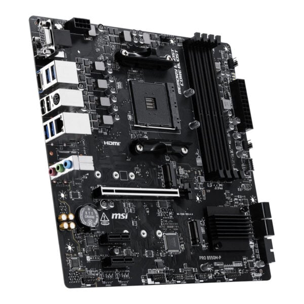 Msi Pro B550m P 4400mhz (oc) Ddr4 Soket Am4 M.2 Hdmi Dp Matx Anakart 5