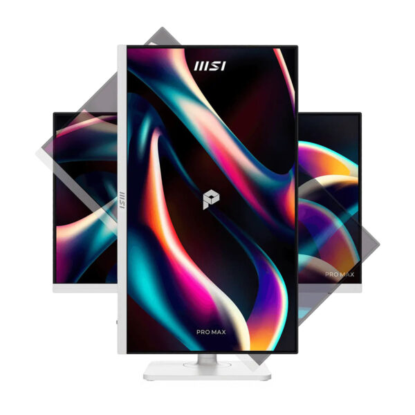 Msi Pro Max 241phw E14 23.8 Inç 144hz 1ms Full Hd Freesync Ips Beyaz Pivot Monitör 4