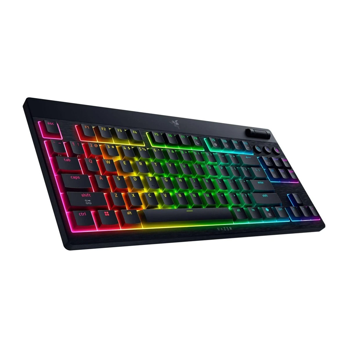Razer BlackWidow V4 Low Profile TKL Orange Switch Chroma RGB Kablosuz İngilizce Mekanik Gaming Klavye (RZ03-05450700-R3M1) - Görsel 2