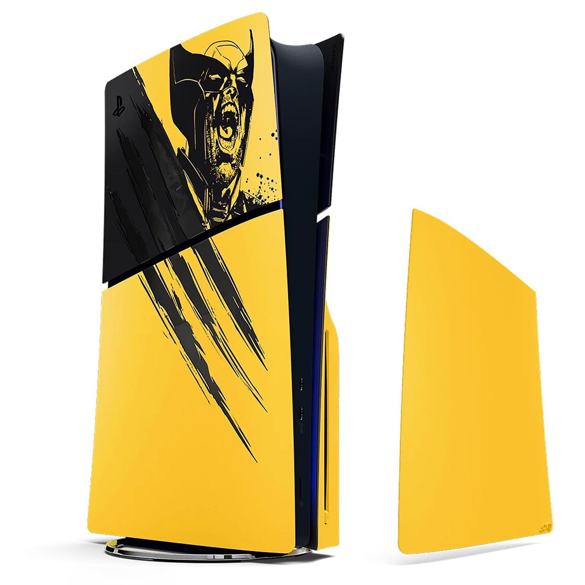 Sony PlayStation 5 Marvel's Wolverine Battle Yellow Limited Edition Konsol Kapağı (Resmi Distribütör Garantili)