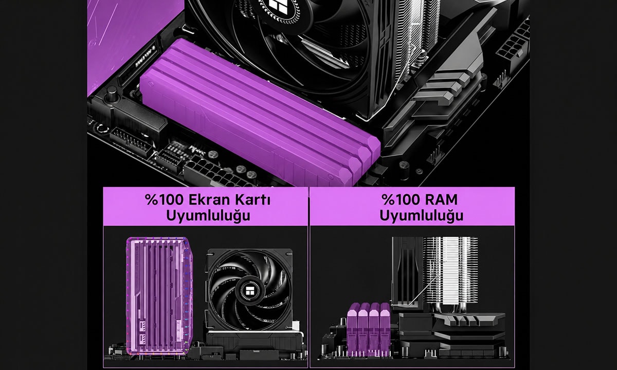 %100 RAM ve Ekran Kartı Uyumluluğu